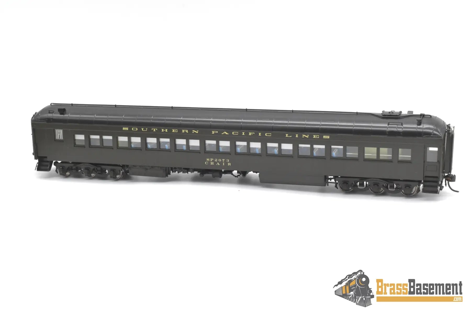 Ho Brass - Tcy 0910 Southern Pacific Lines Spl #2073 Chair Car F/P Interior Passenger