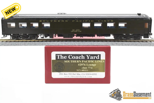 Ho Brass - Tcy 0915.1 Southern Pacific Lines Spl #2976 Lounge 77 - L Full Interior Passenger