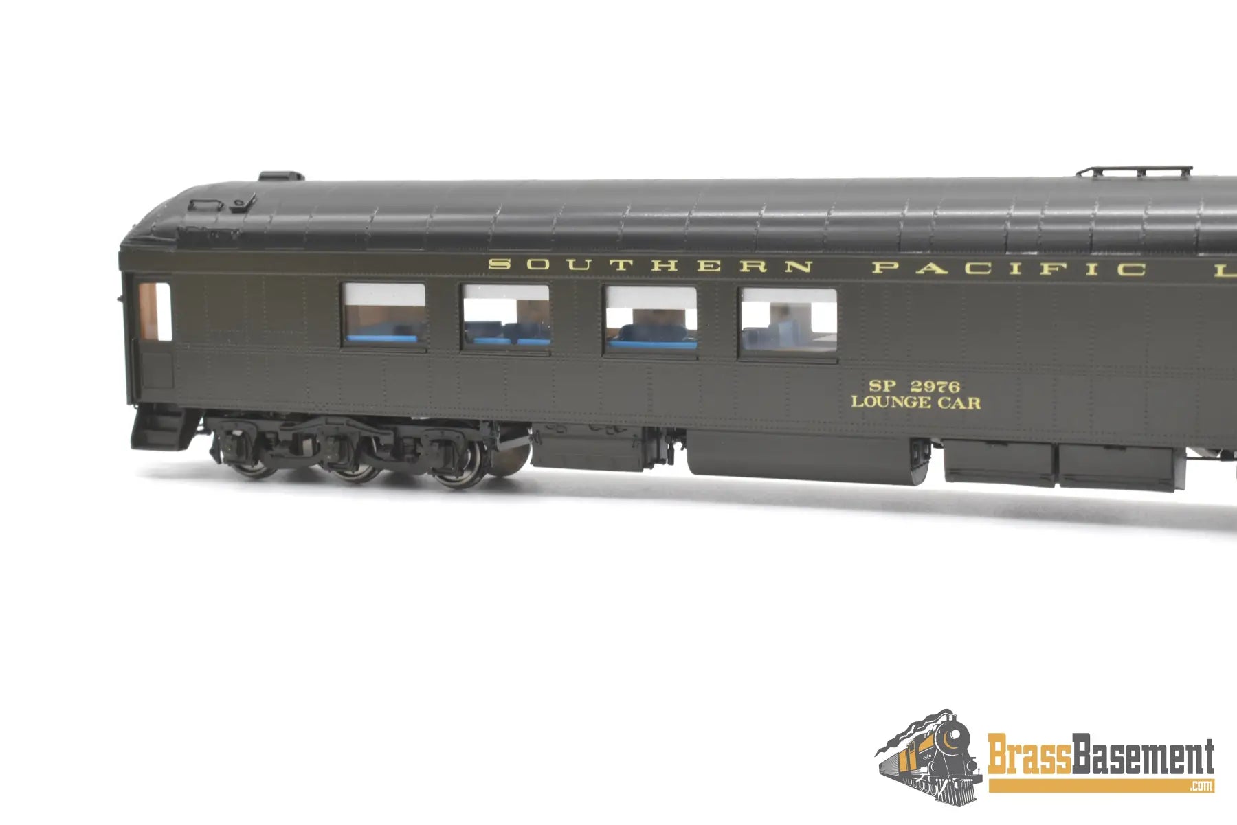 Ho Brass - Tcy 0915.1 Southern Pacific Lines Spl #2976 Lounge 77 - L Full Interior Passenger