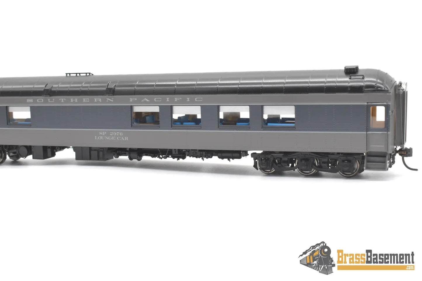 Ho Brass - Tcy 0915 Southern Pacific #2976 Harriman Lounge 77 - L Two Tone Gray Passenger
