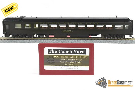 Ho Brass - Tcy 0916 Southern Pacific Lines Spl #2904 Assembly Car 75 - O - 1 F/P Interior Passenger