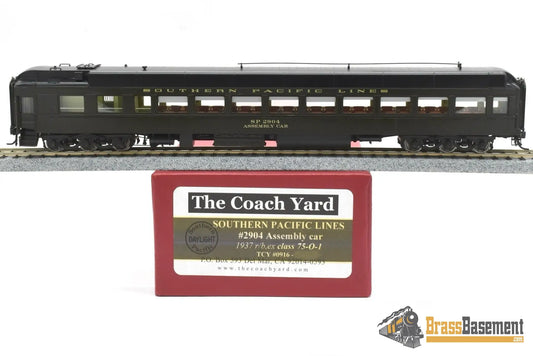Ho Brass - Tcy 0916 Southern Pacific Lines Spl #2904 Assembly Car 75 - O - 1 F/P Interior Passenger