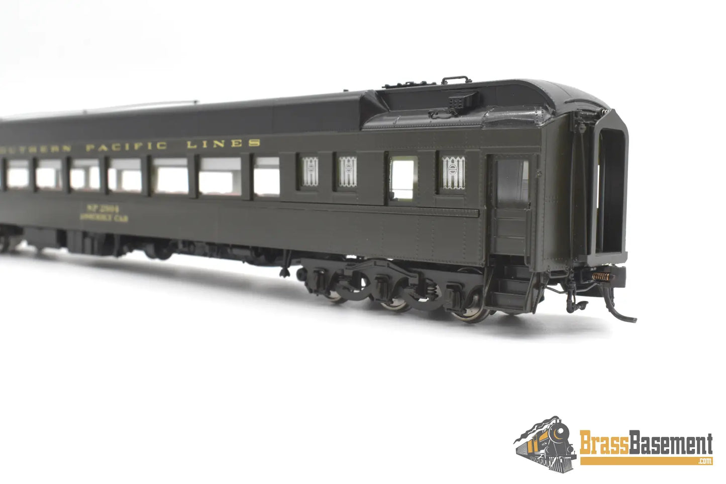 Ho Brass - Tcy 0916 Southern Pacific Lines Spl #2904 Assembly Car 75 - O - 1 F/P Interior Passenger