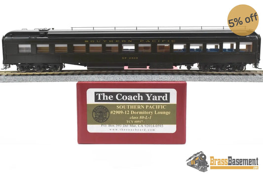 Ho Brass - Tcy 0917 Southern Pacific Sp #2909 Heavyweight Dormitory Lounge 80 - L - 1 Full Interior