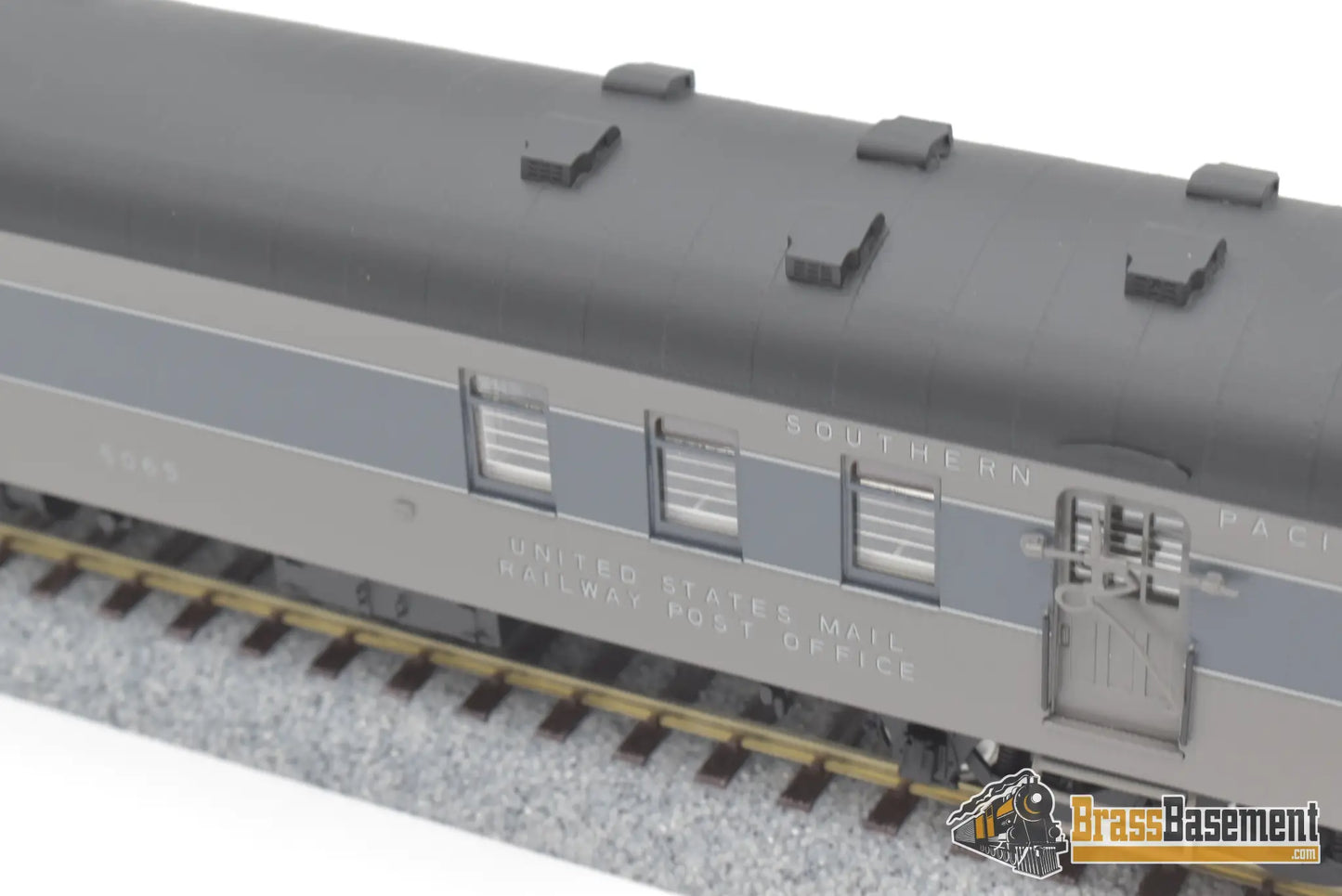 Ho Brass - Tcy 0929.2 Southern Pacific Sp 5065 Hw Rpo 70 - Bp - 30 - 3 Two Tone Gray Brand New