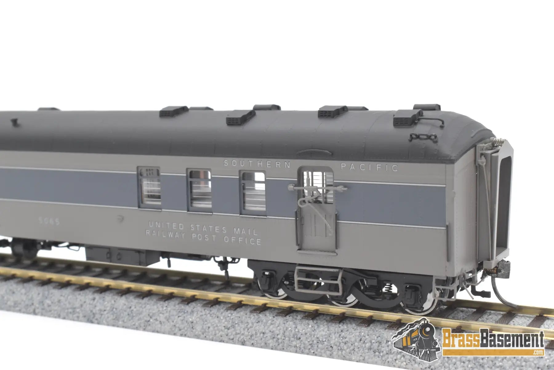 Ho Brass - Tcy 0929.2 Southern Pacific Sp 5065 Hw Rpo 70 - Bp - 30 - 3 Two Tone Gray Brand New