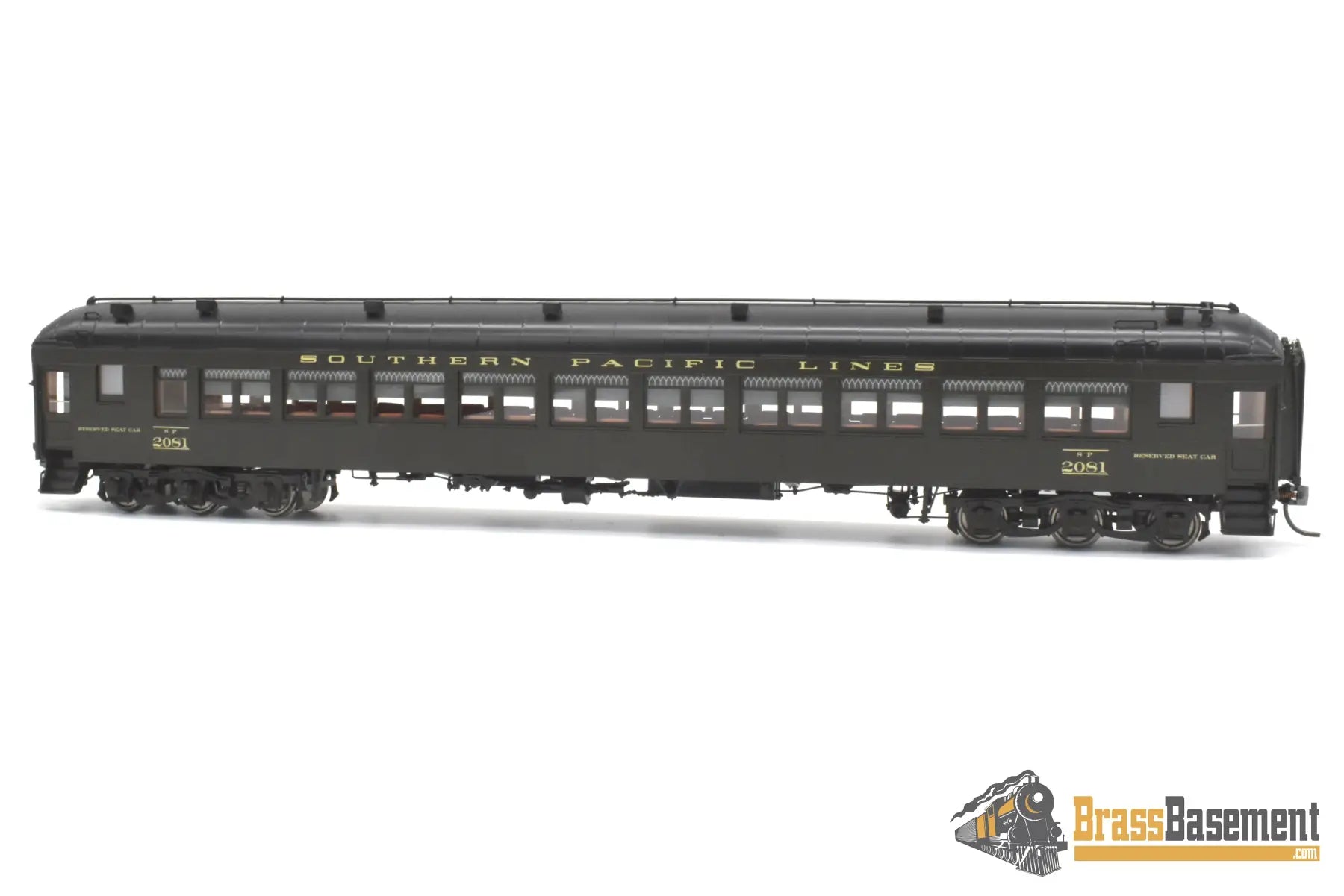 Ho Brass - Tcy 0965 Southern Pacific Lines Spl #2081 Parlor 72 - C - 1 Full Interior Passenger