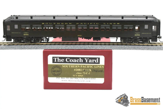 Ho Brass - Tcy 0965 Southern Pacific Lines Spl #2081 Parlor 72 - C - 1 Full Interior Passenger