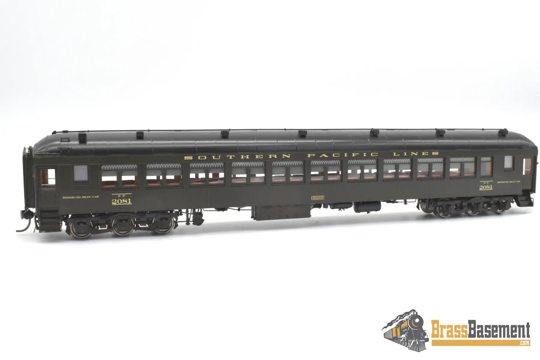 Ho Brass - Tcy 0965 Southern Pacific Lines Spl #2081 Parlor 72 - C - 1 Full Interior Passenger