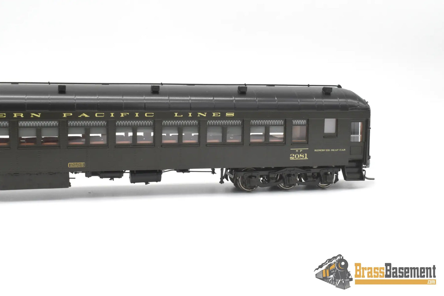 Ho Brass - Tcy 0965 Southern Pacific Lines Spl #2081 Parlor 72 - C - 1 Full Interior Passenger