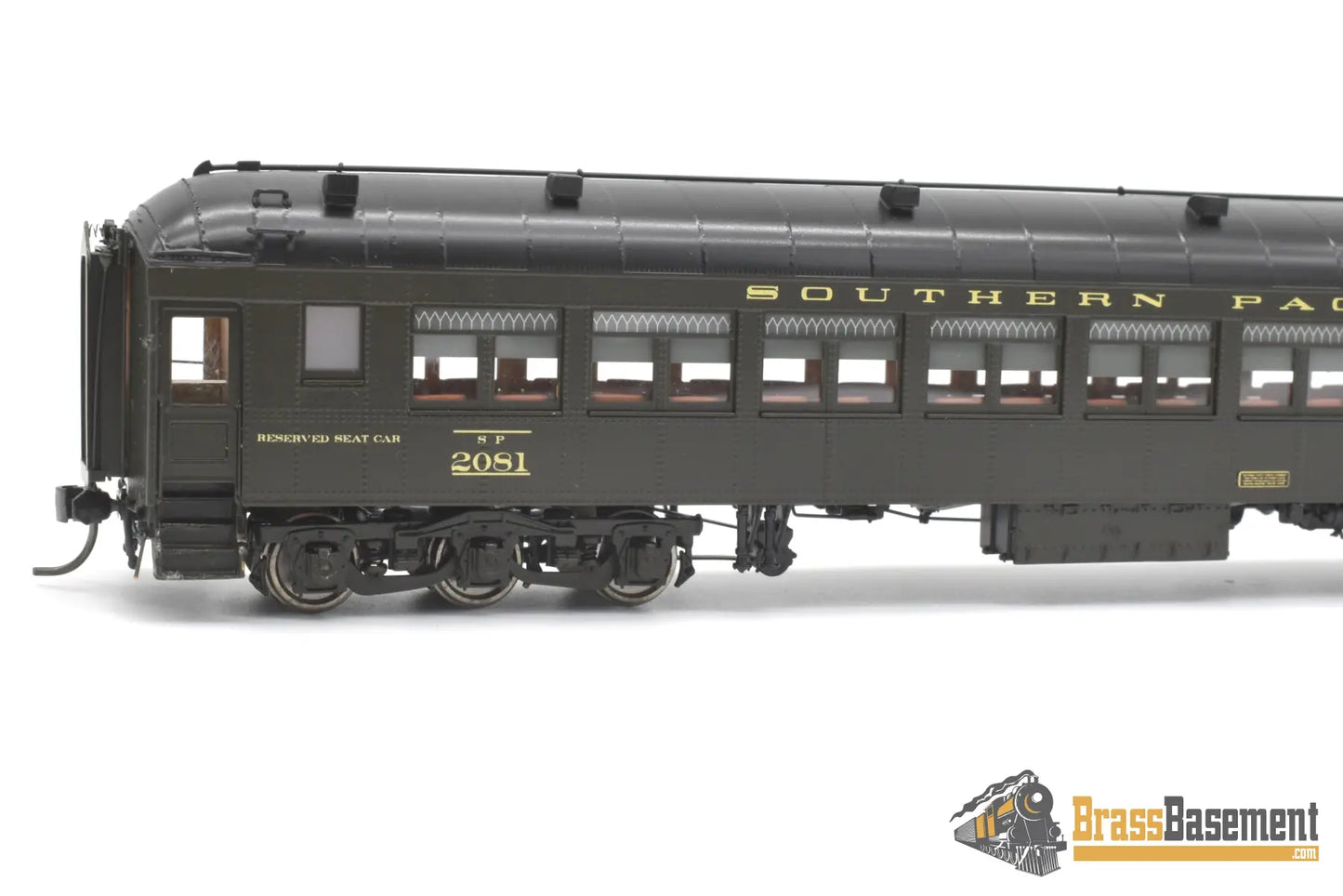 Ho Brass - Tcy 0965 Southern Pacific Lines Spl #2081 Parlor 72 - C - 1 Full Interior Passenger