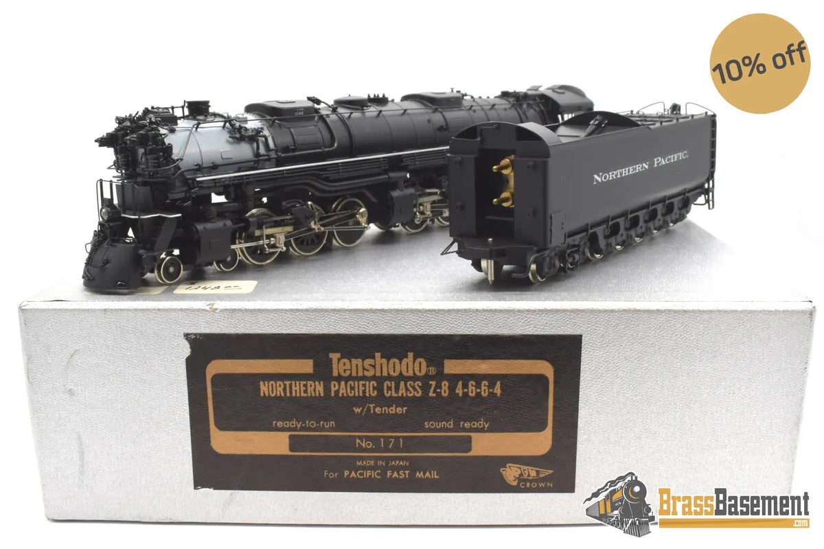 HO Brass - Tenshodo Northern Pacific 4-6-6-4 Z8 Challenger 1979