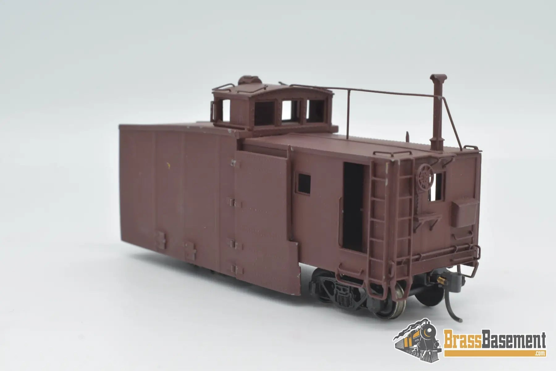 Ho Brass - Totem Canadian Pacific Cpr Snow Plow Ok Paint Freight