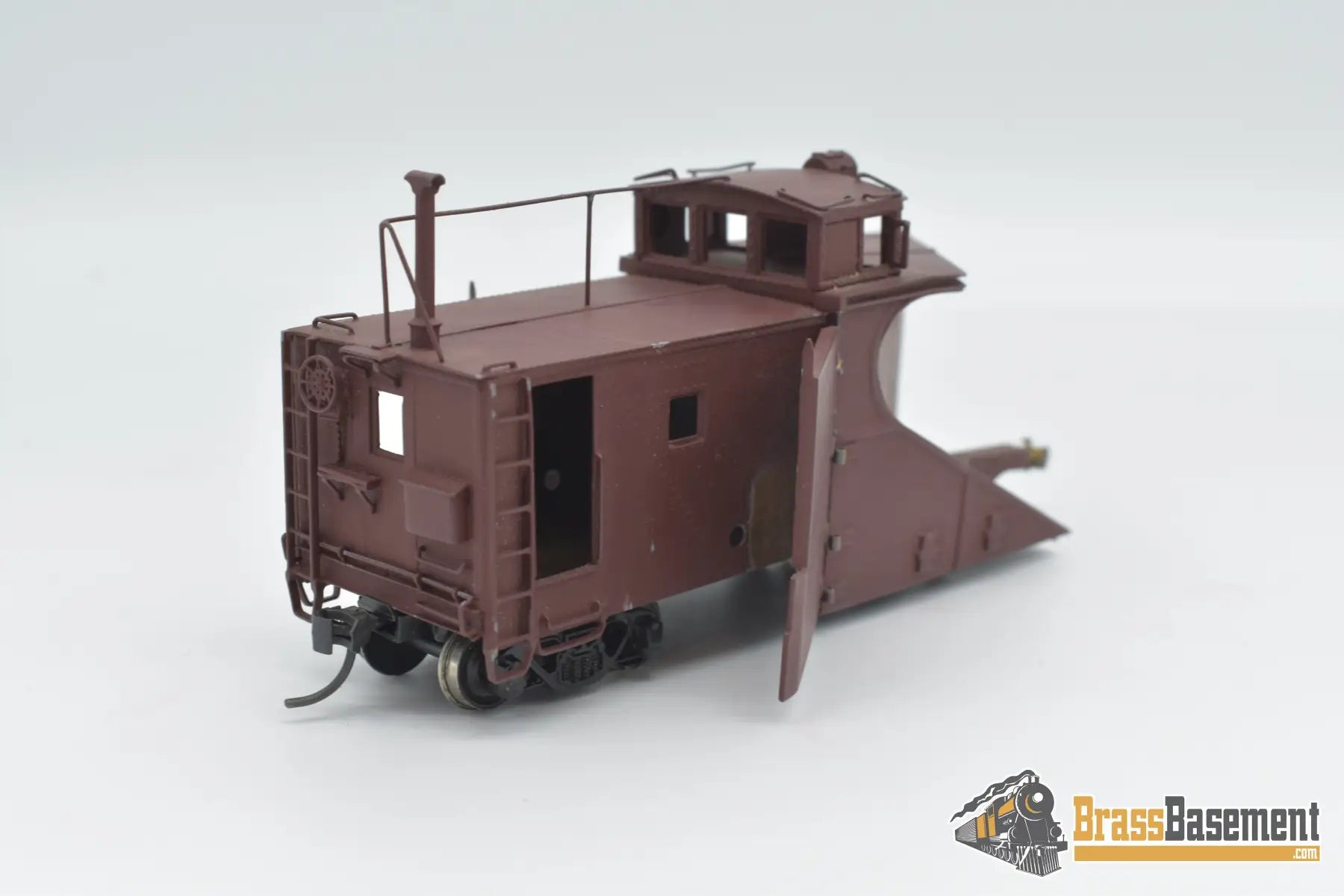 Ho Brass - Totem Canadian Pacific Cpr Snow Plow Ok Paint Freight