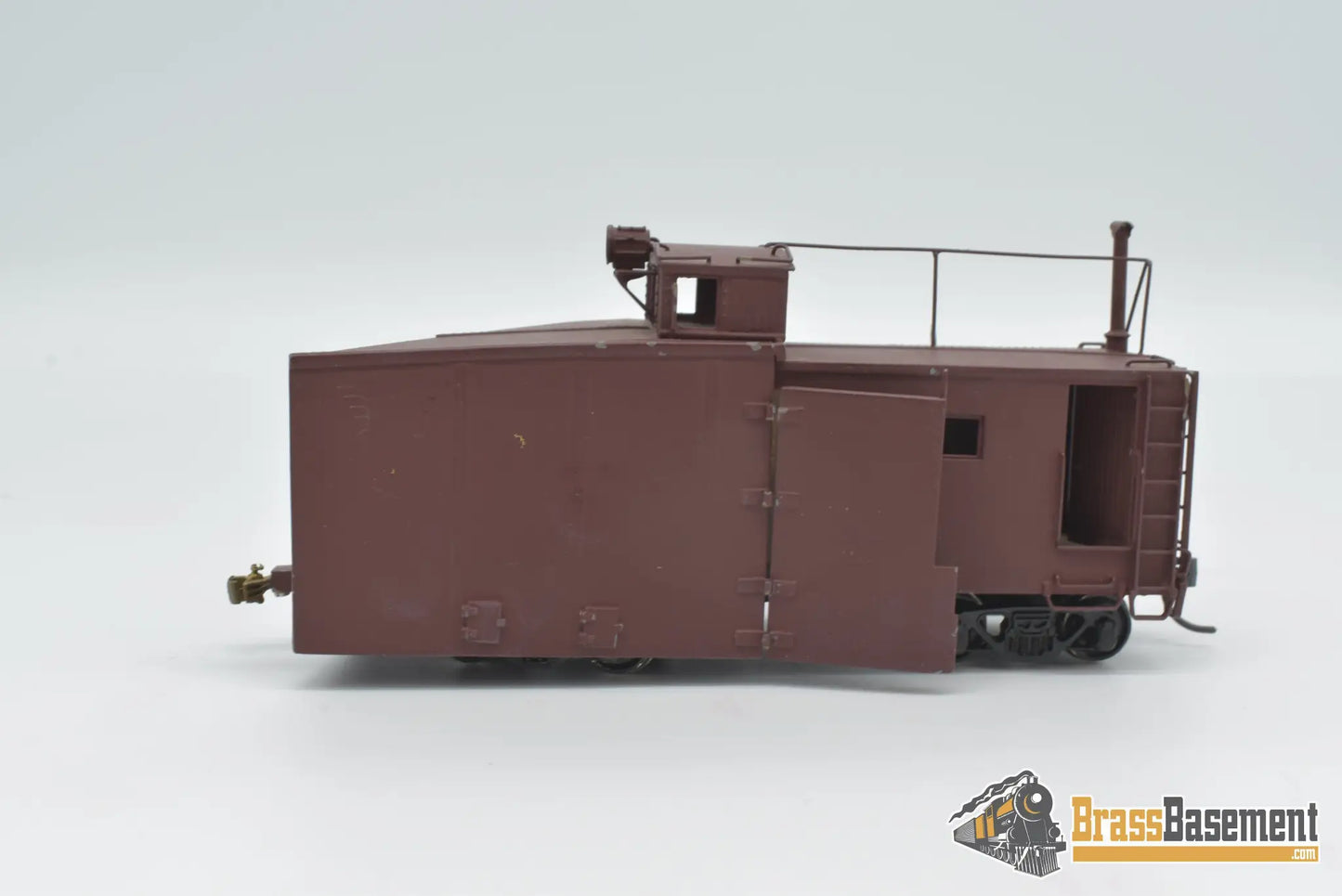 Ho Brass - Totem Canadian Pacific Cpr Snow Plow Ok Paint Freight