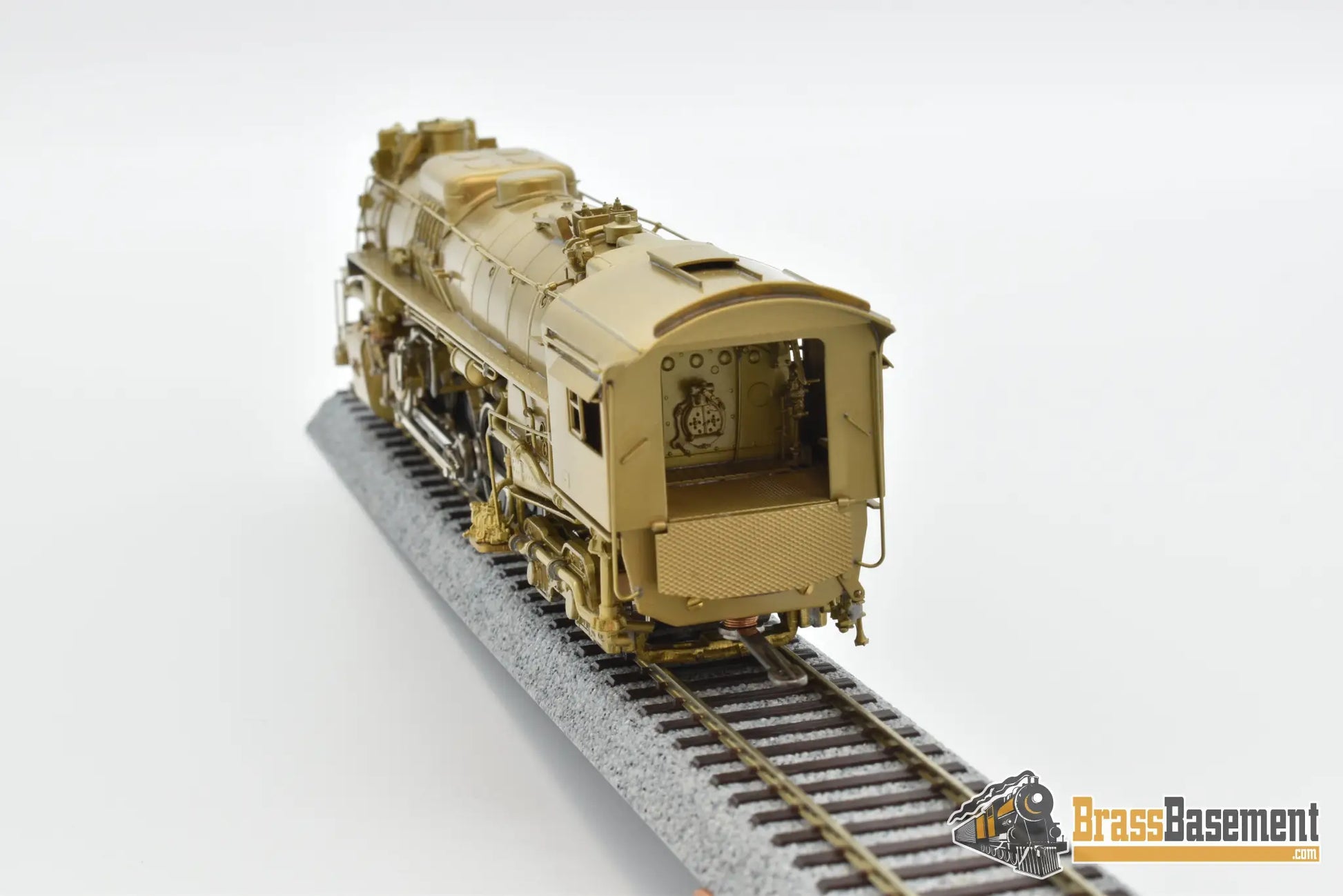 Ho Brass - United Direct Alco 2 - 8 - 4 K - 4 Steam Locomotive & Tender Mint