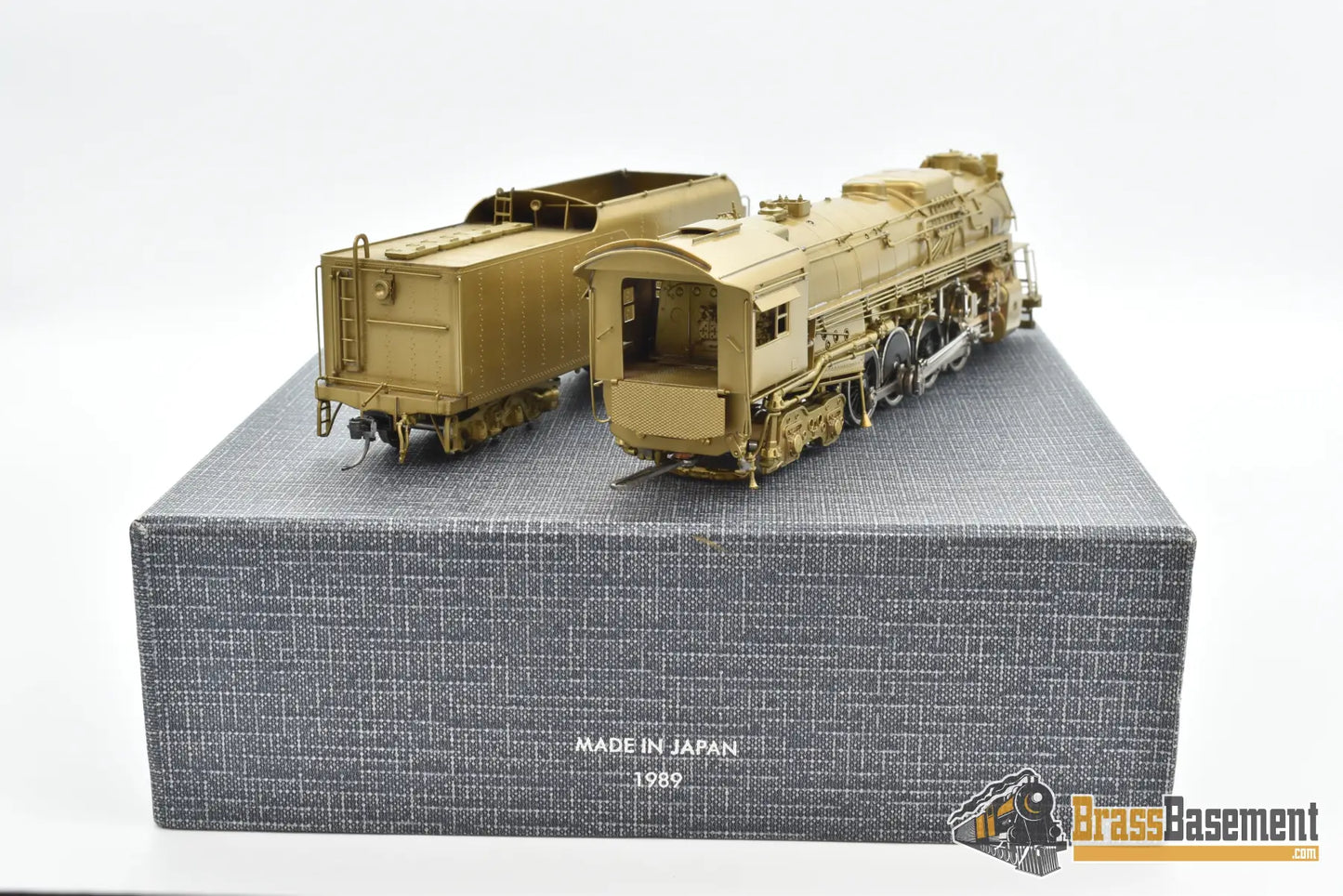 Ho Brass - United Direct Alco 2 - 8 - 4 K - 4 Steam Locomotive & Tender Mint