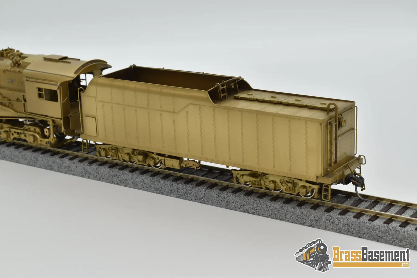 Ho Brass - United Direct Alco 2 - 8 - 4 K - 4 Steam Locomotive & Tender Mint