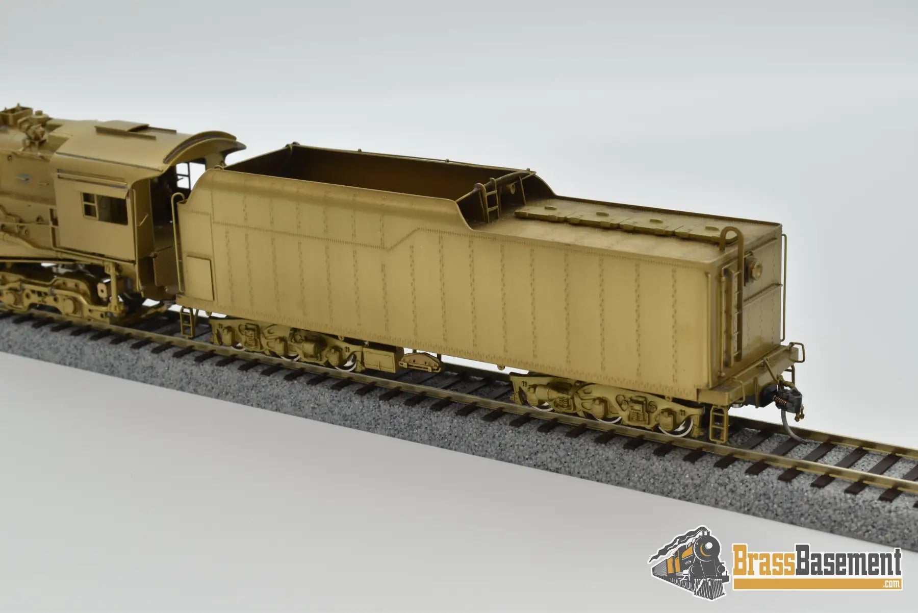 HO Brass United Direct Alco 2 8 4 K 4 Steam Locomotive Tender MI Brass Basement
