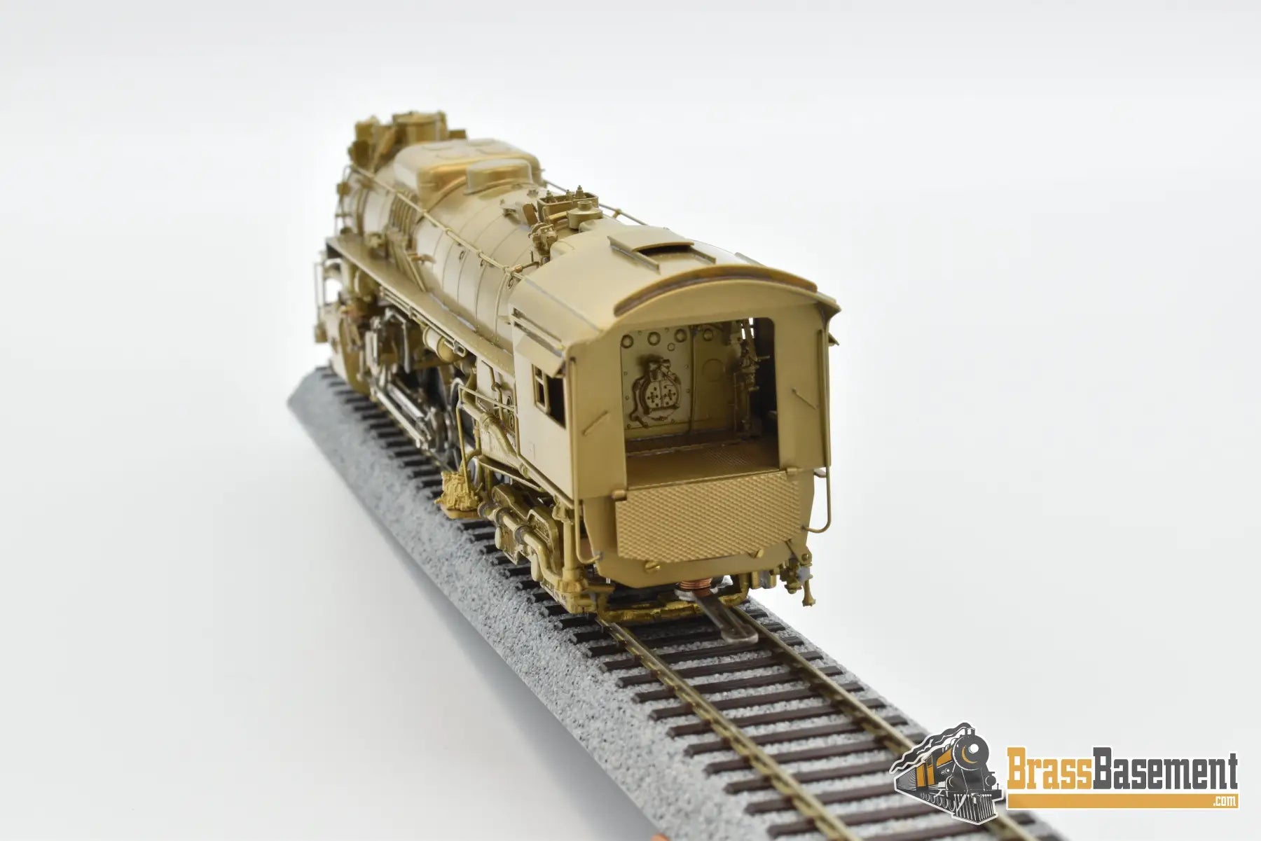Ho Brass - United Direct Alco 2 - 8 - 4 K - 4 Steam Locomotive & Tender Mint