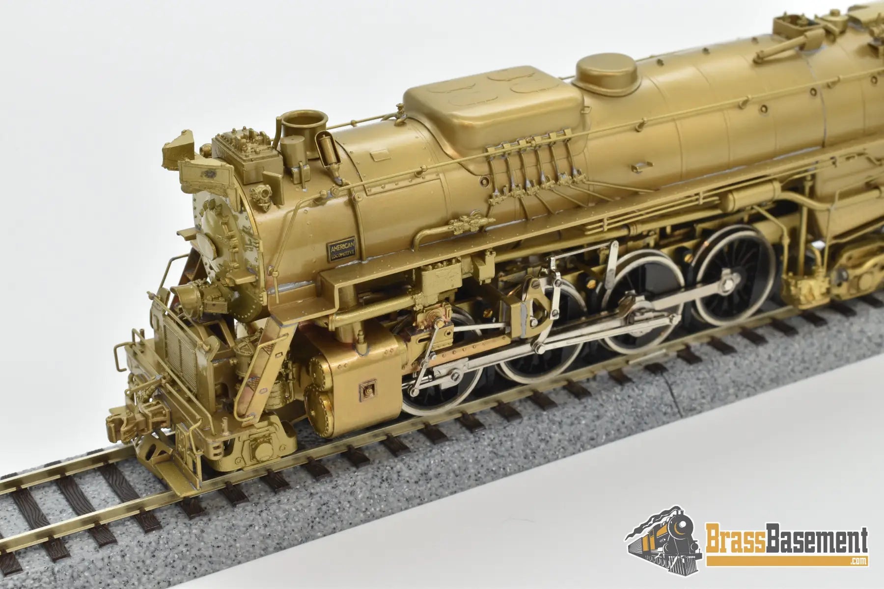 Ho Brass - United Direct Alco 2 - 8 - 4 K - 4 Steam Locomotive & Tender Mint