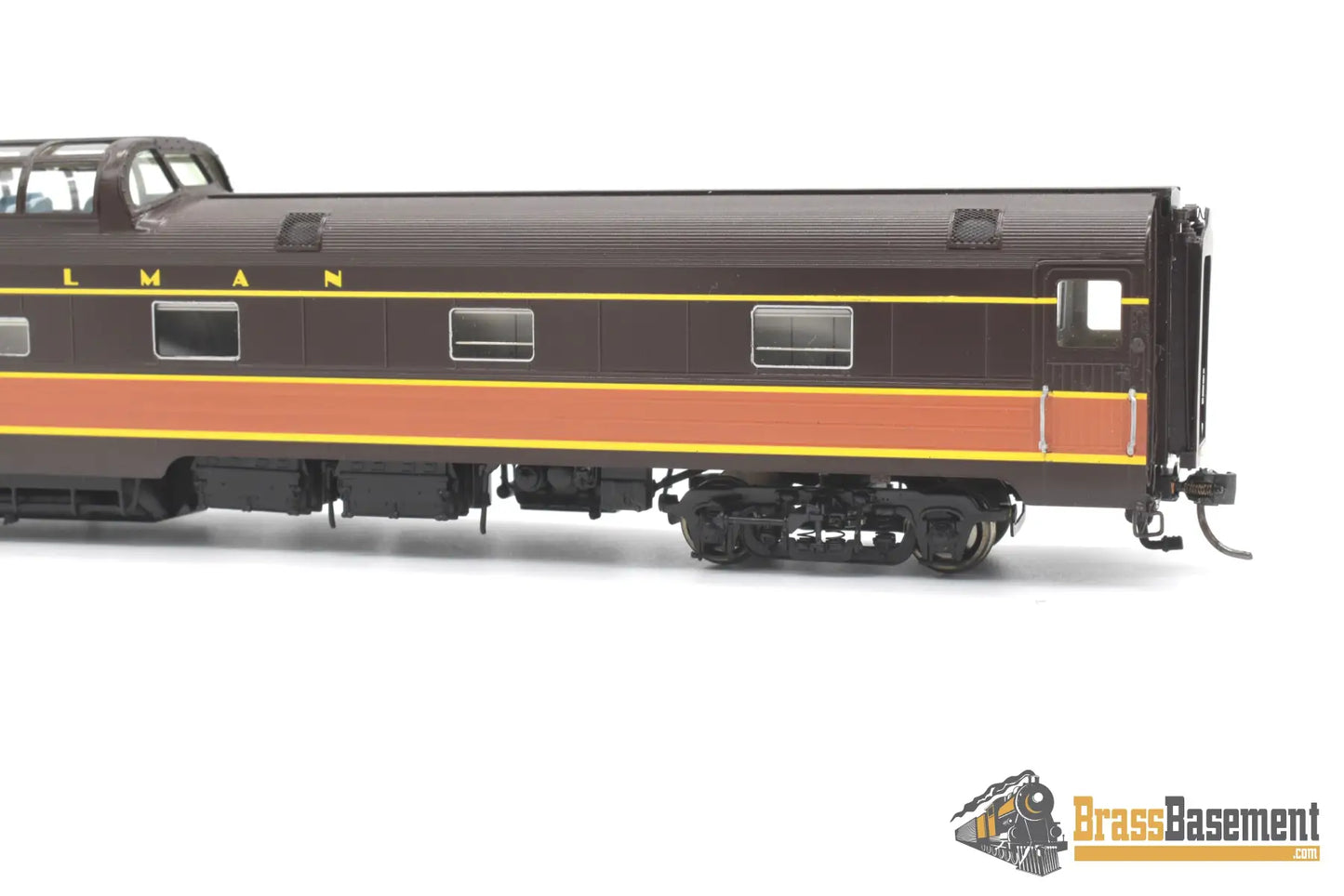 Ho Brass - Uti 1276 - 1 Northern Pacific Np Budd Dome Painted Ic Colors 1 Of 2 Mint Fp Passenger