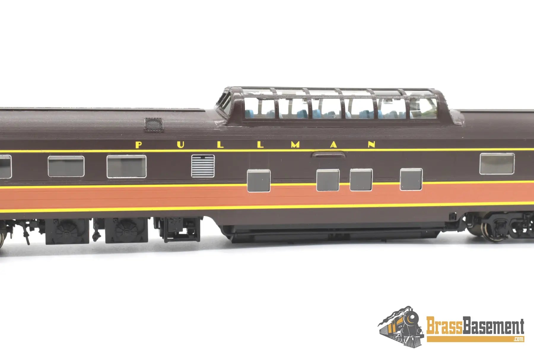 Ho Brass - Uti 1276 - 1 Northern Pacific Np Budd Dome Painted Ic Colors 1 Of 2 Mint Fp Passenger