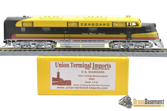 Ho Brass - Uti 5311 - 1 Seaboard Air Line E - 4 Orange Blossom Special #3001 Mint Fp Diesel