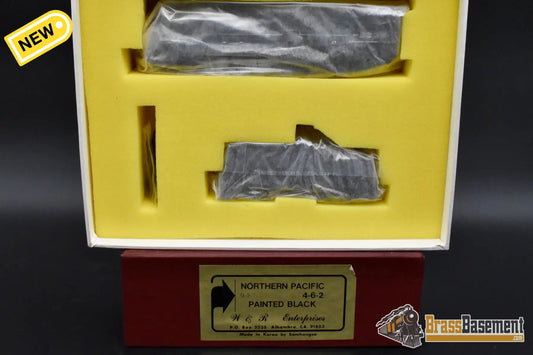 HO Brass – W&R Enterprises Northern Pacific 4-6-2 #2234 – Painted Black – Mint – New Unwrapped HO Brass Steam Locomotive