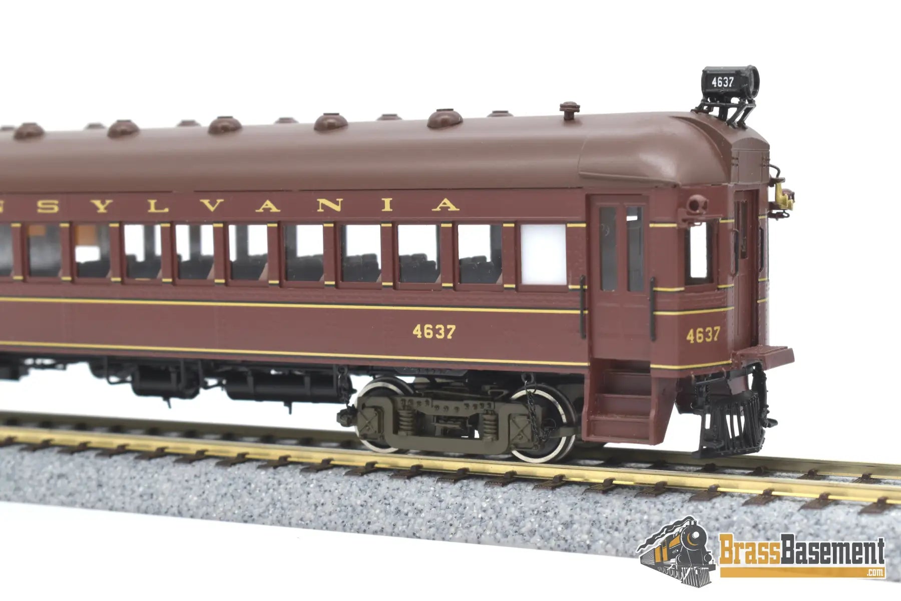Ho Brass - W&R Gas - Electric Pennsylvania Prr #4637 Version 1 Factory Paint Samhongsa Doodlebug