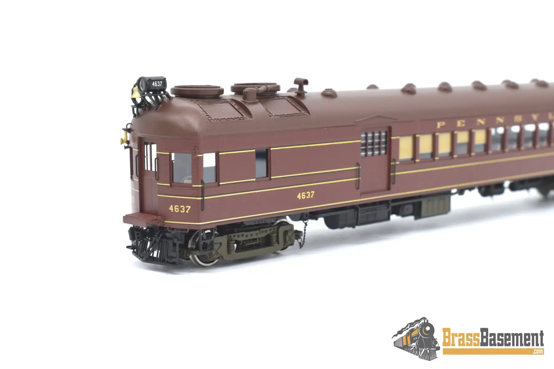 Ho Brass - W&R Gas - Electric Pennsylvania Prr #4637 Version 1 Factory Paint Samhongsa Doodlebug
