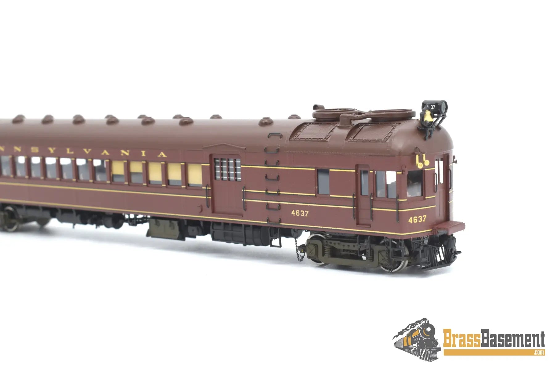 Ho Brass - W&R Gas - Electric Pennsylvania Prr #4637 Version 1 Factory Paint Samhongsa Doodlebug