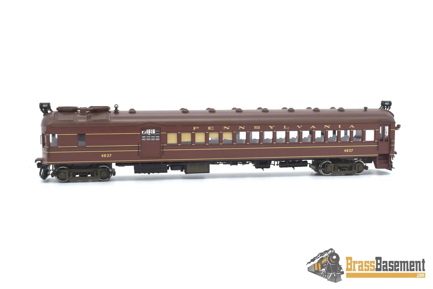 Ho Brass - W&R Gas - Electric Pennsylvania Prr #4637 Version 1 Factory Paint Samhongsa Doodlebug