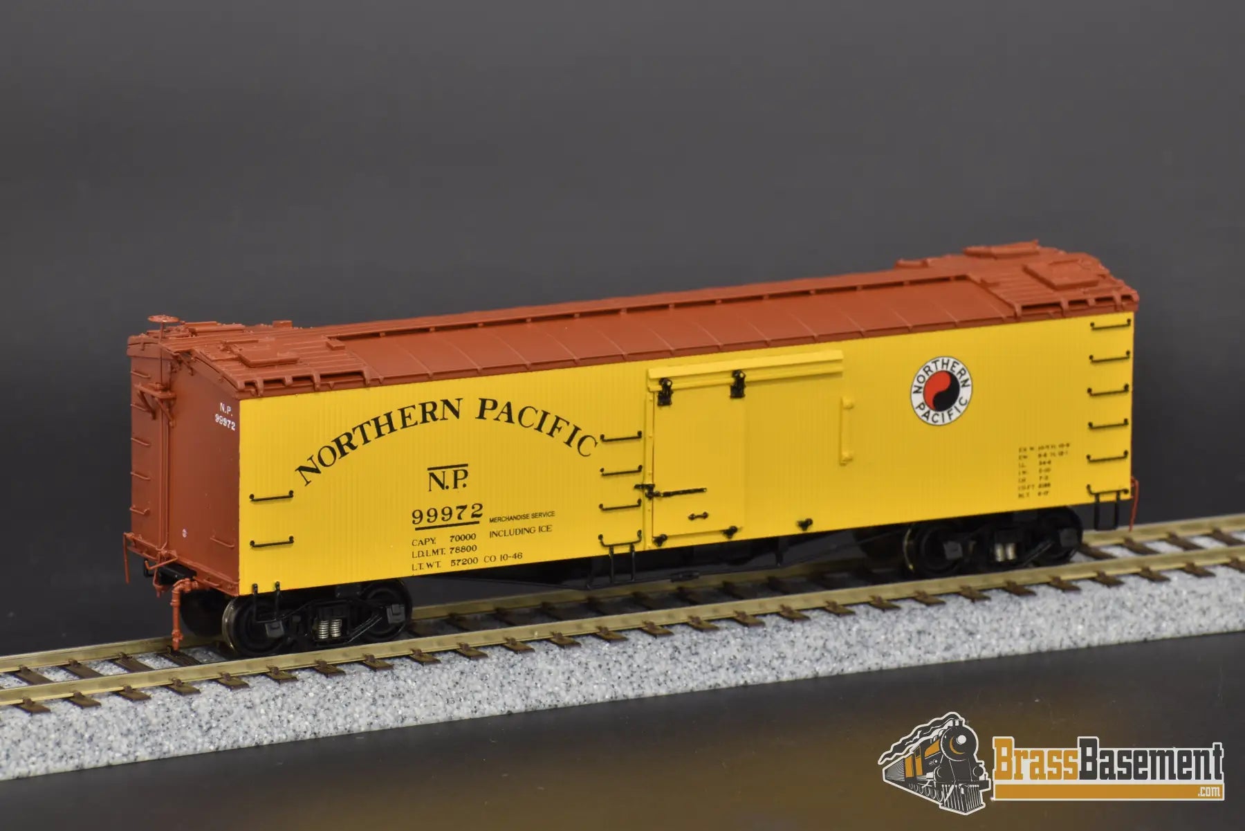 Ho Brass - W&R Lcl Boxcar/Reefer Boo - Rim Factory Paint Freight