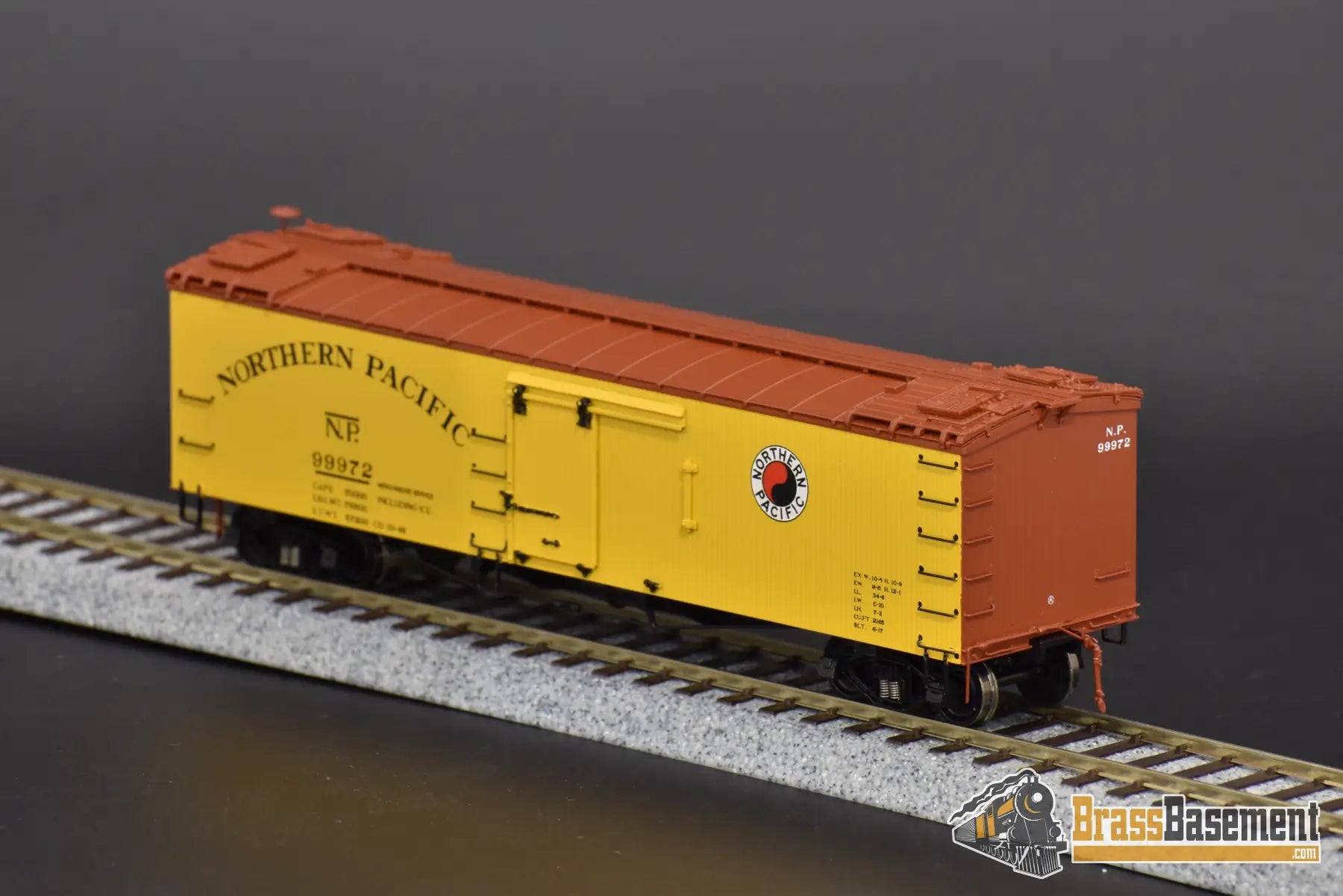 Ho Brass - W&R Lcl Boxcar/Reefer Boo - Rim Factory Paint Freight