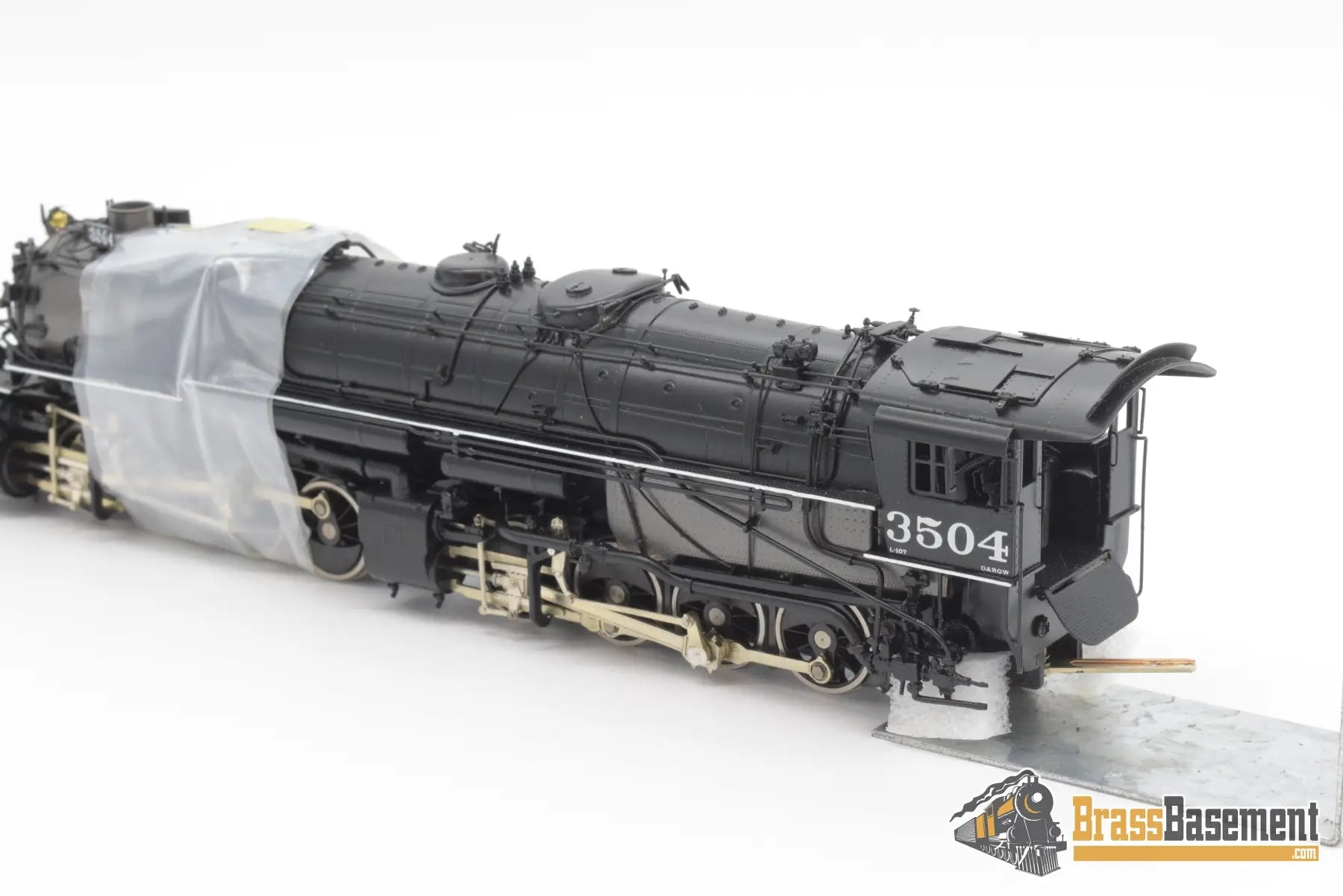Ho Brass - W&R Limited Production Drgw Rio Grande L - 107 2 - 8 - 8 - 2 Mint Steam