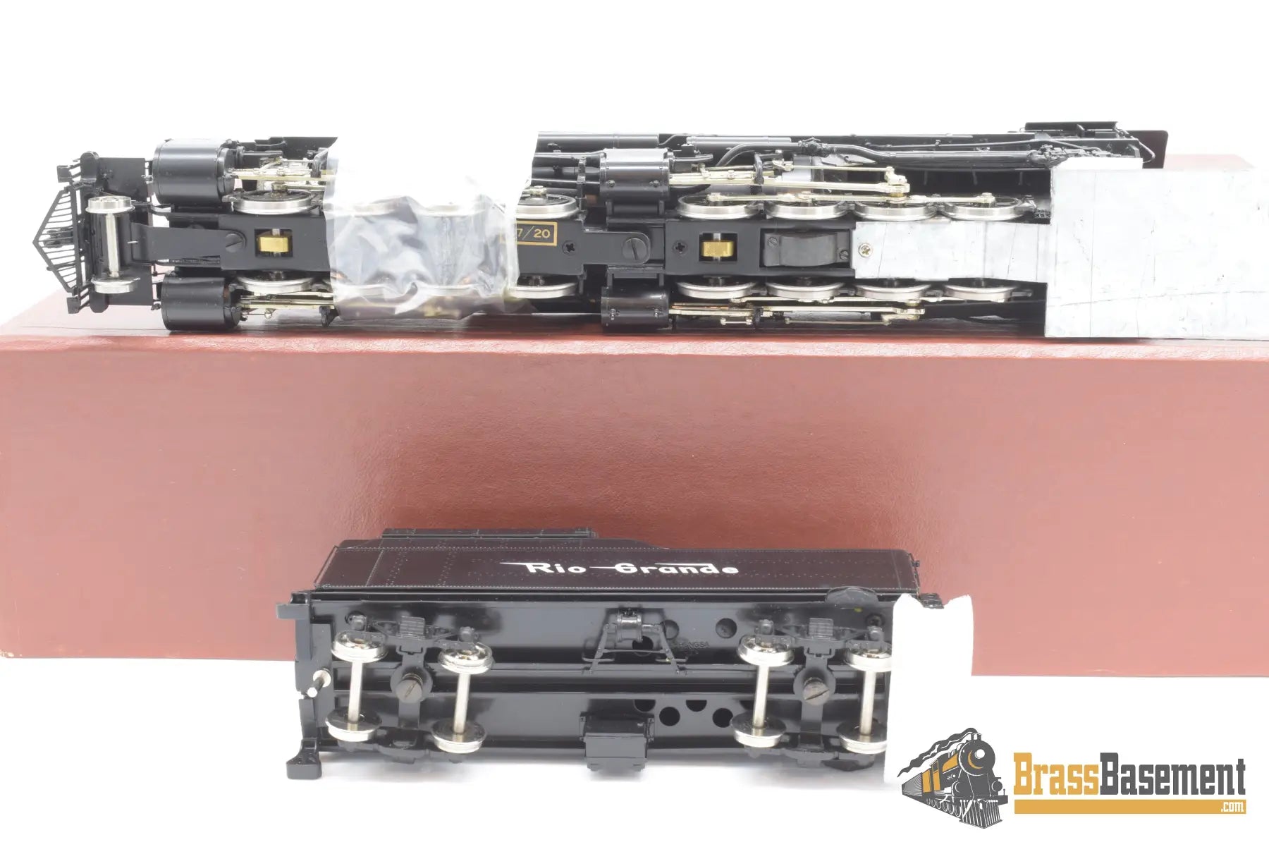 Ho Brass - W&R Limited Production Drgw Rio Grande L - 107 2 - 8 - 8 - 2 Mint Steam