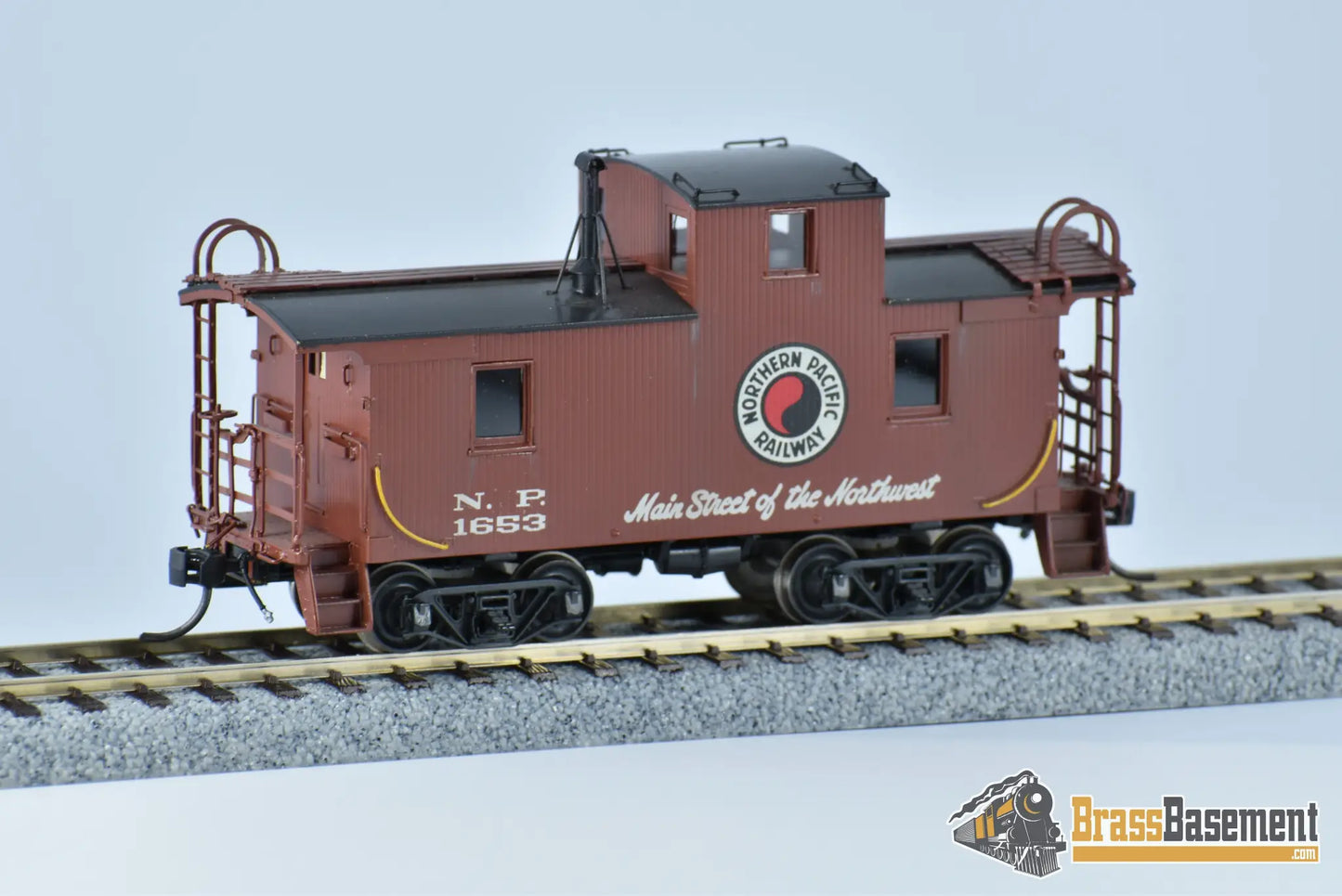 Ho Brass - W&R Northern Pacific 24’ Wood Caboose Nice Custom Paint