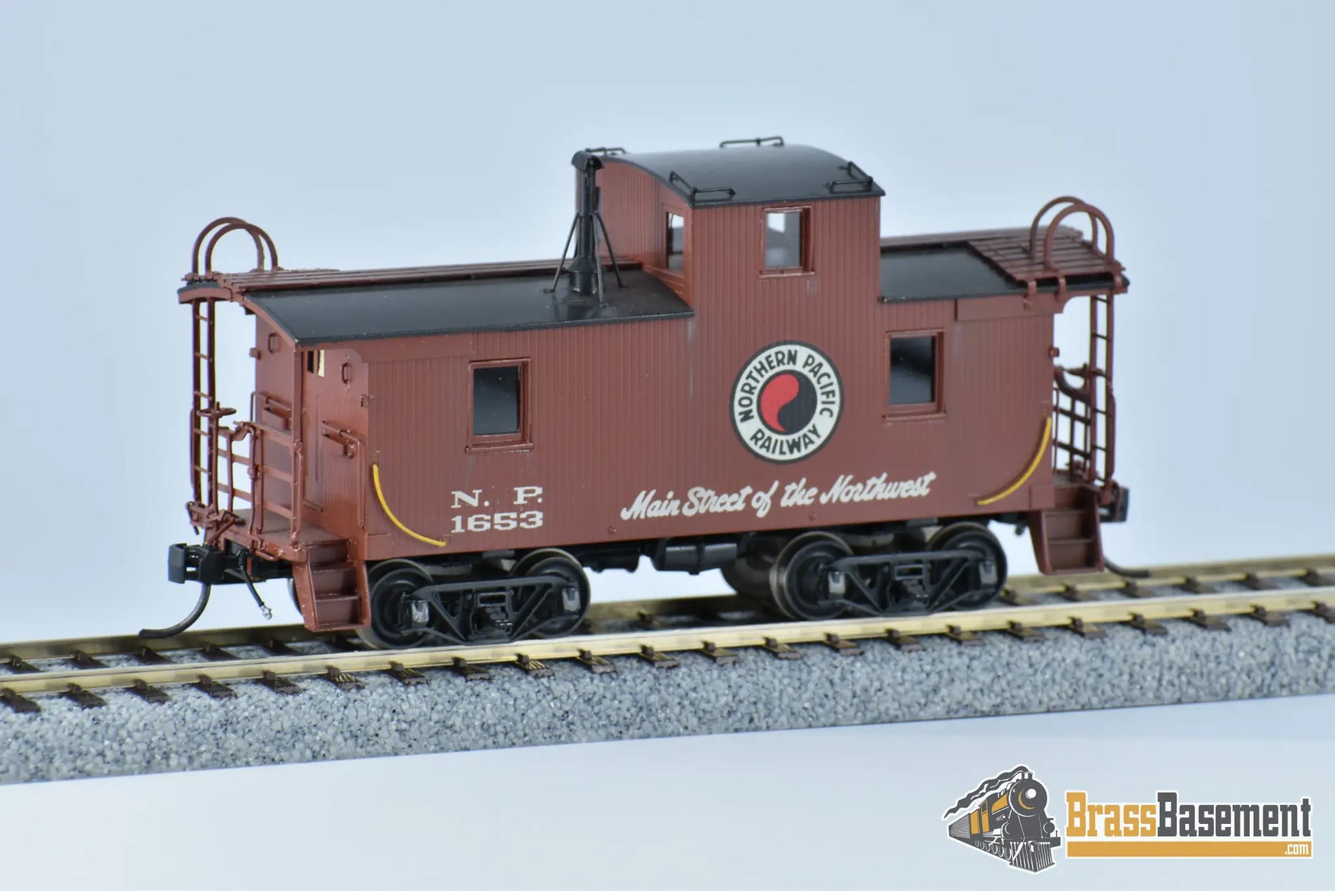 Ho Brass - W&R Northern Pacific 24’ Wood Caboose Nice Custom Paint