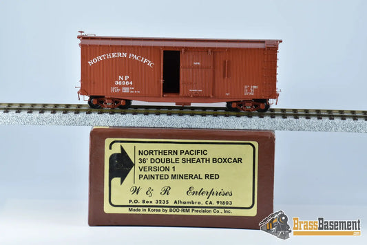 Ho Brass - W&R Northern Pacific 36’ Double Sheath Boxcar Vers. 1 Freight