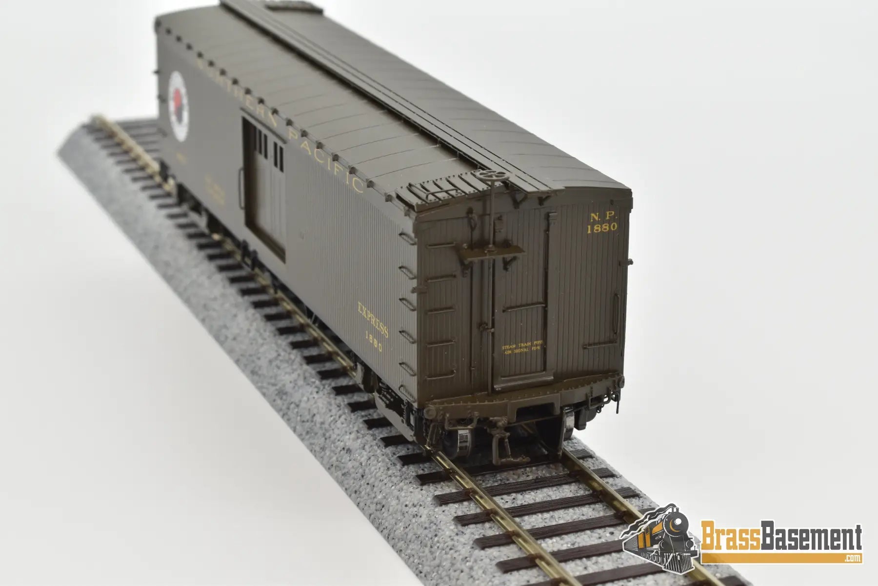 Ho Brass - W&R Northern Pacific Express Boxcar 7’ Doors Vers. 1 Factory Paint Mint Freight