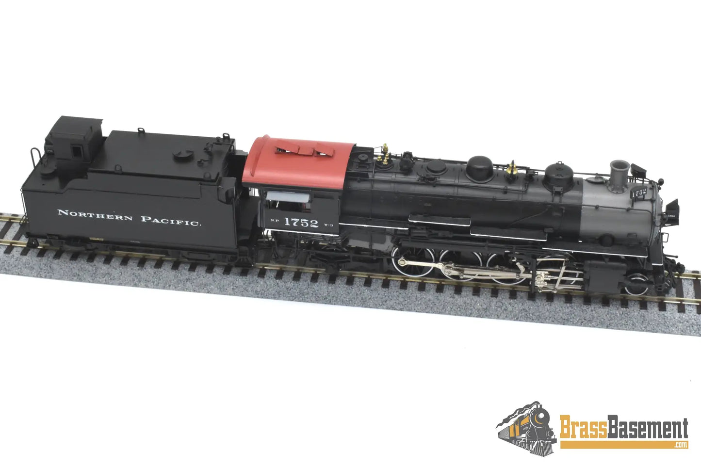 Ho Brass - W&R Northern Pacific Np W-3 2-8-2 #1752 Version 1B F/P Oil C-8 Steam