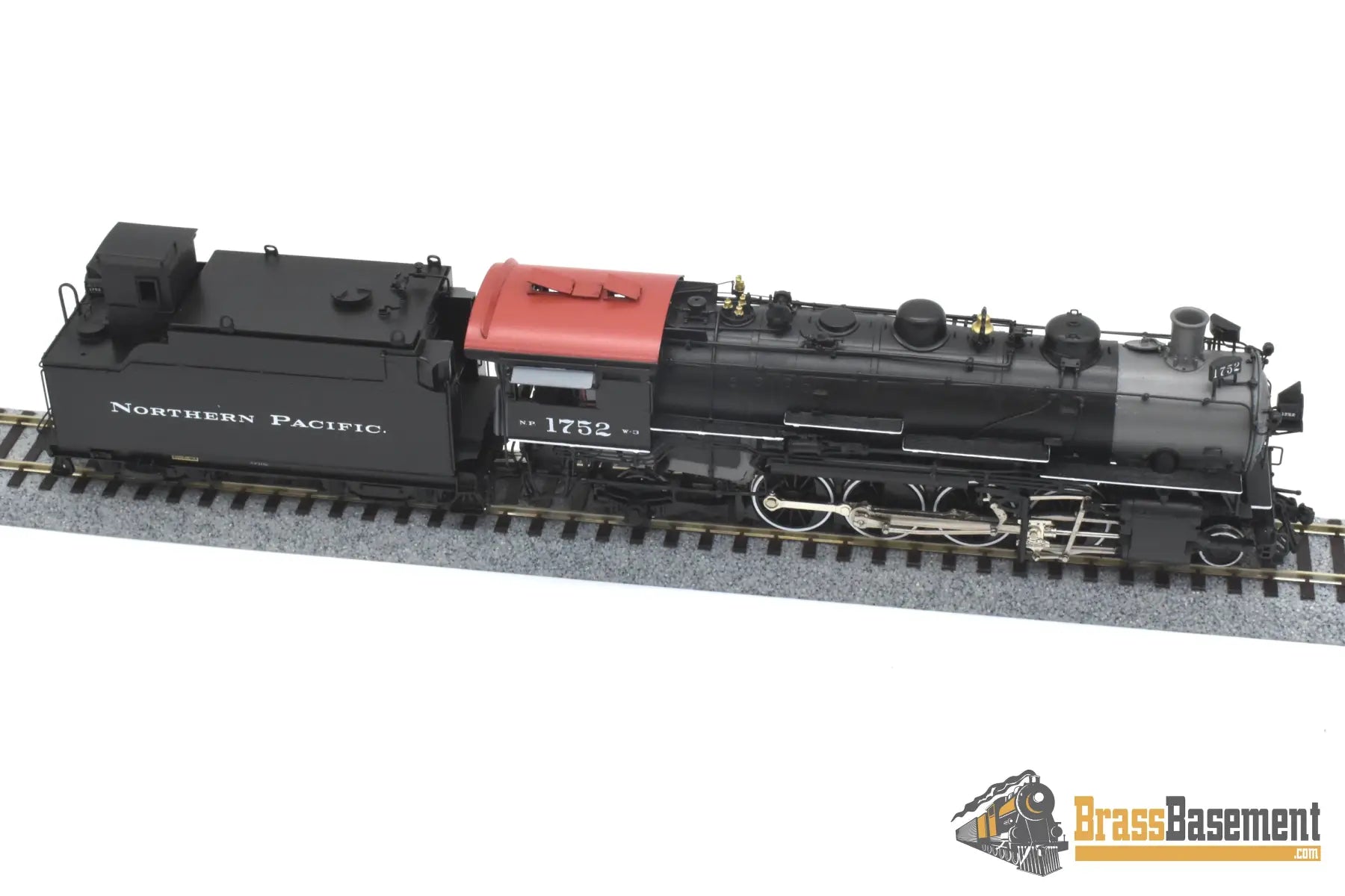 Ho Brass - W&R Northern Pacific Np W-3 2-8-2 #1752 Version 1B F/P Oil C-8 Steam
