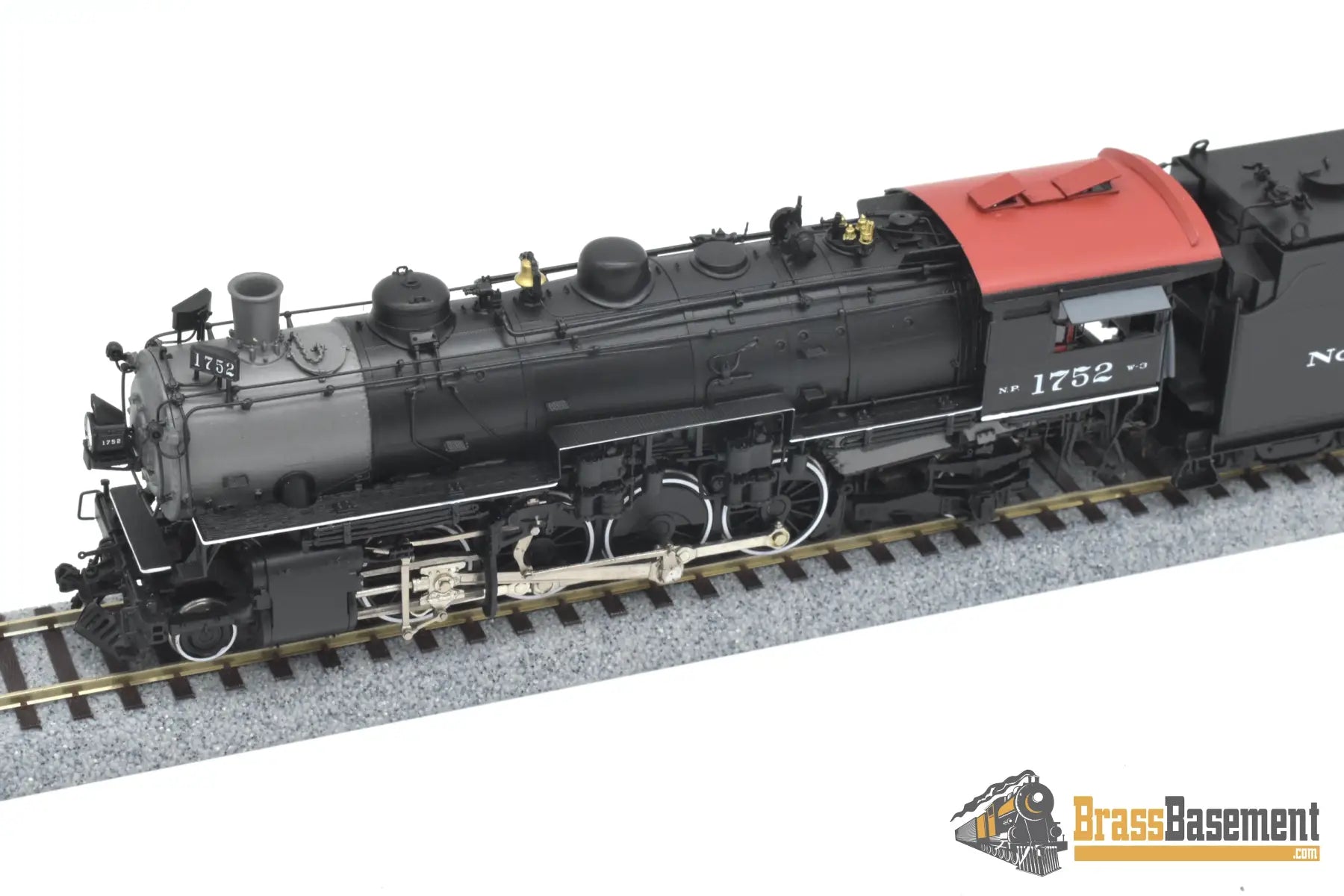 Ho Brass - W&R Northern Pacific Np W-3 2-8-2 #1752 Version 1B F/P Oil C-8 Steam