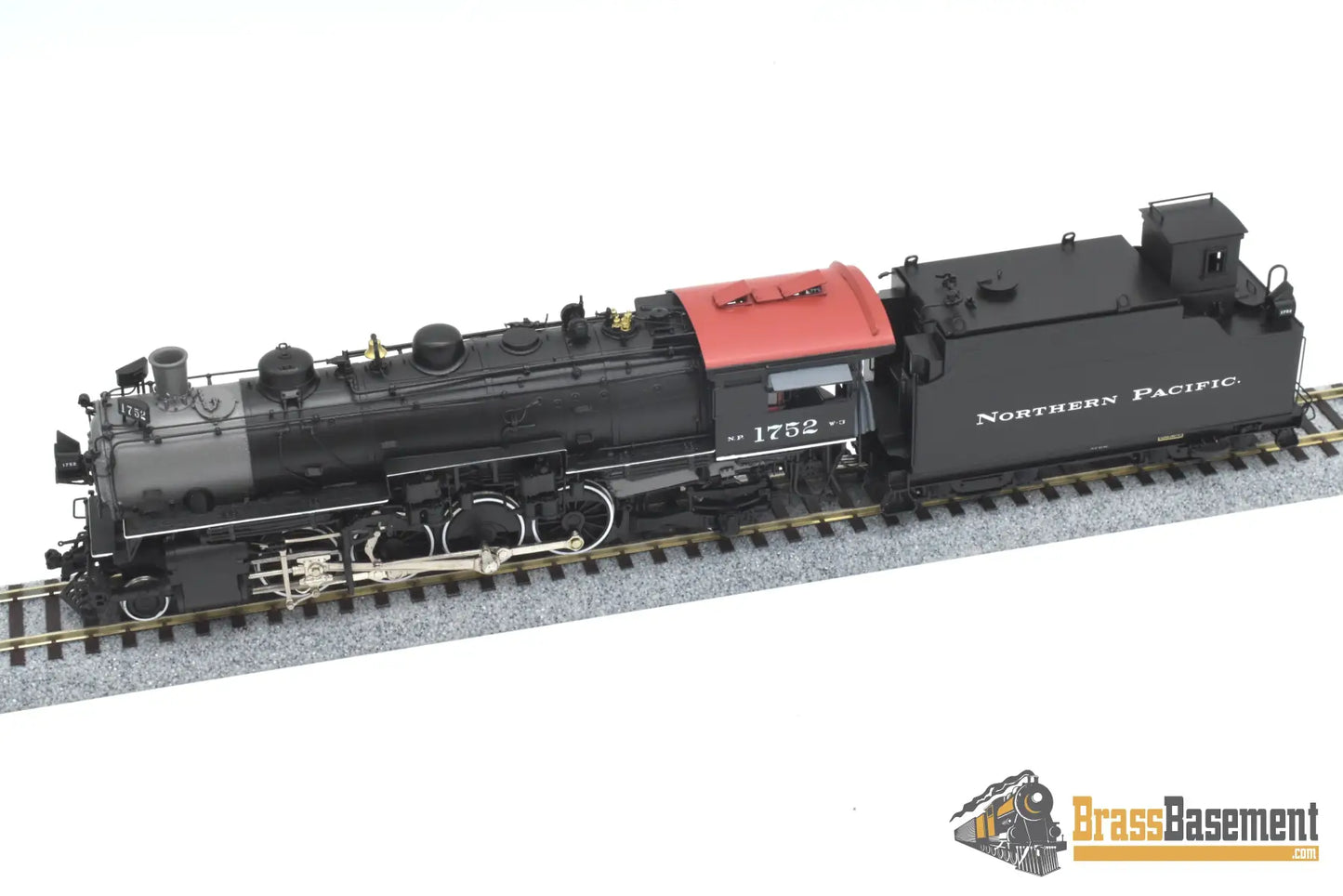 Ho Brass - W&R Northern Pacific Np W-3 2-8-2 #1752 Version 1B F/P Oil C-8 Steam