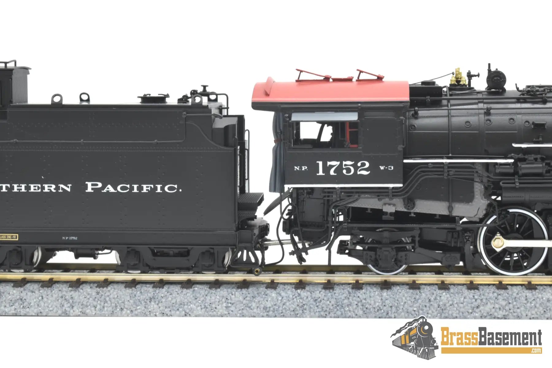 Ho Brass - W&R Northern Pacific Np W-3 2-8-2 #1752 Version 1B F/P Oil C-8 Steam