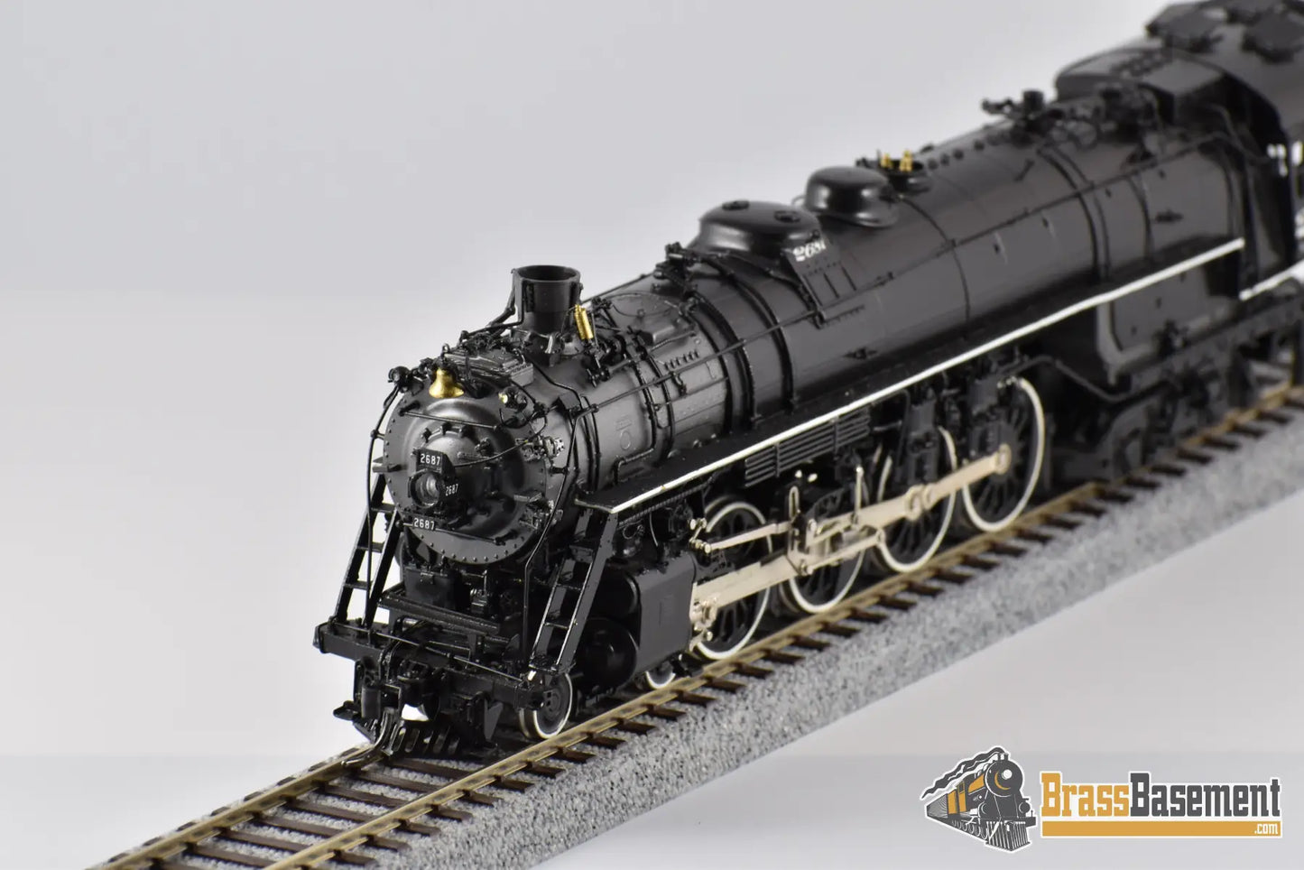 Ho Brass - W&R Northern Pacific Np A - 5 4 - 8 - 4 Nicely Custom Painted Steam