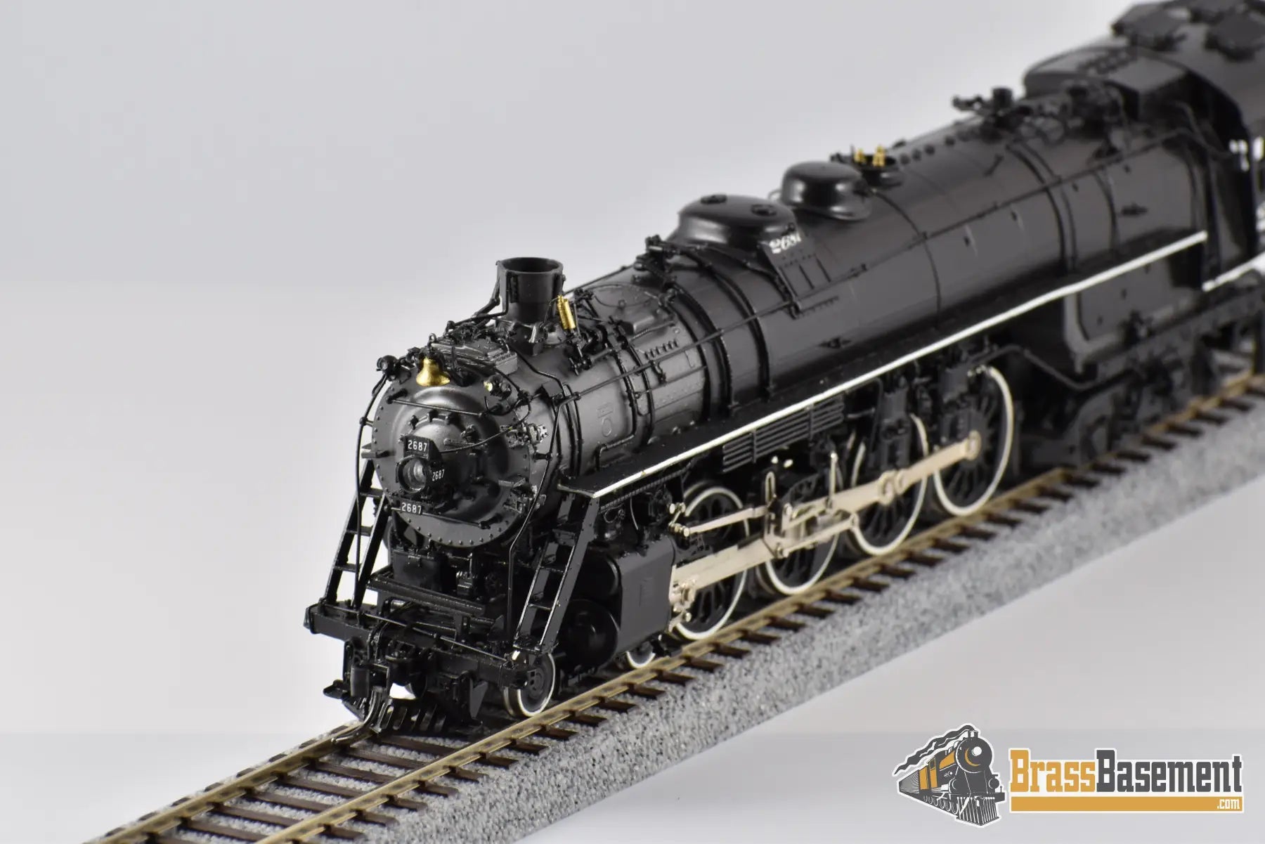 Ho Brass - W&R Northern Pacific Np A - 5 4 - 8 - 4 Nicely Custom Painted Steam