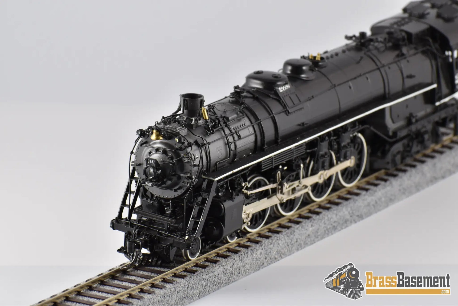 Ho Brass - W&R Northern Pacific Np A - 5 4 - 8 - 4 Nicely Custom Painted Steam