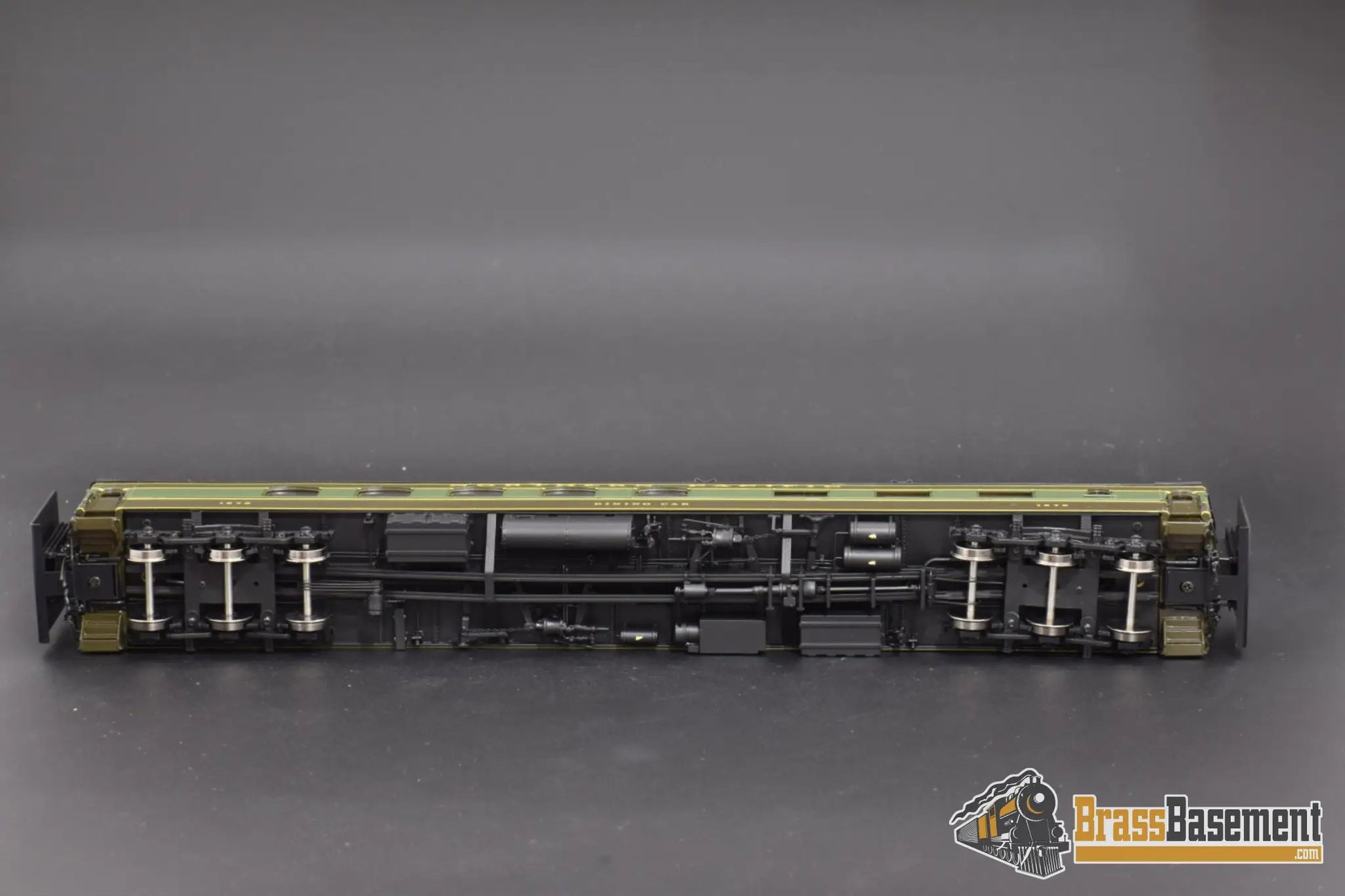 Ho Brass - W&R Northern Pacific Np Diner W/ Air Conditioning Full Interior & Lighting Passenger
